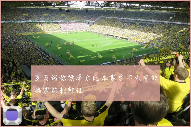 罗马诺称德泽尔比本赛季不太可能执掌热刺帅位